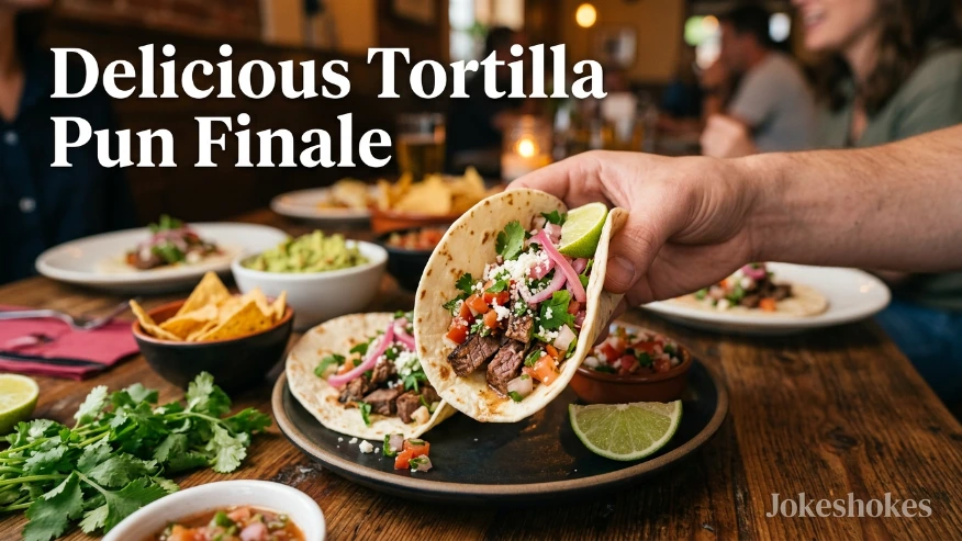 Delicious Tortilla Pun Finale