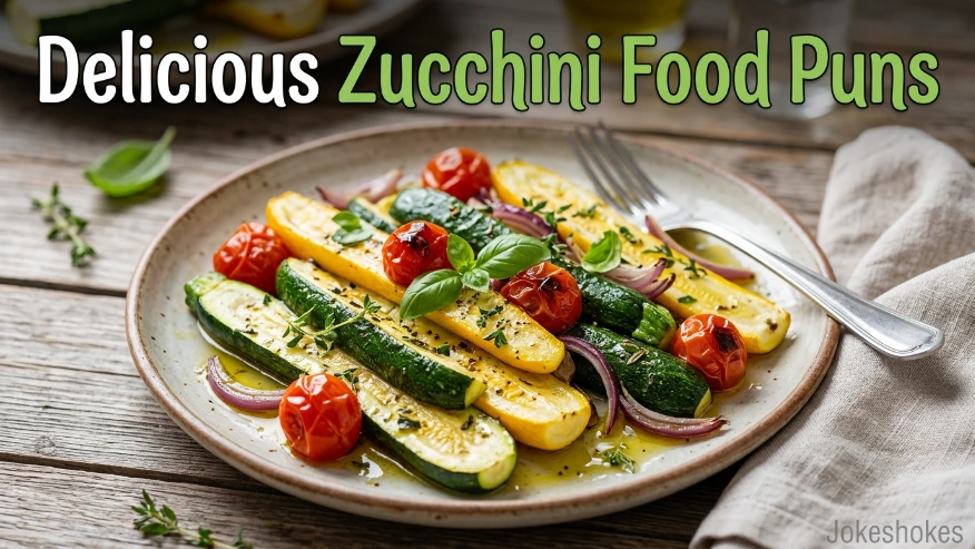 Delicious Zucchini Food Puns
