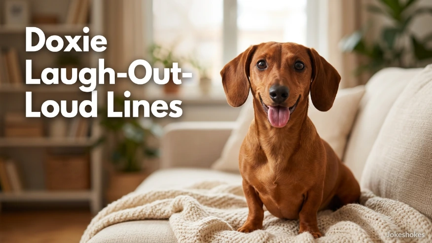 Doxie Laugh-Out-Loud Lines