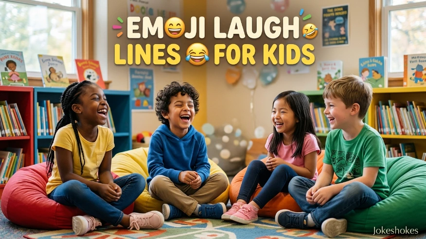 Emoji Laugh Lines for Kids