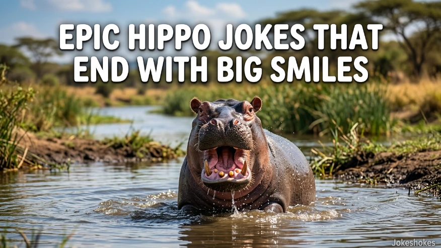 Epic Hippo Jokes That End with Big Smiles