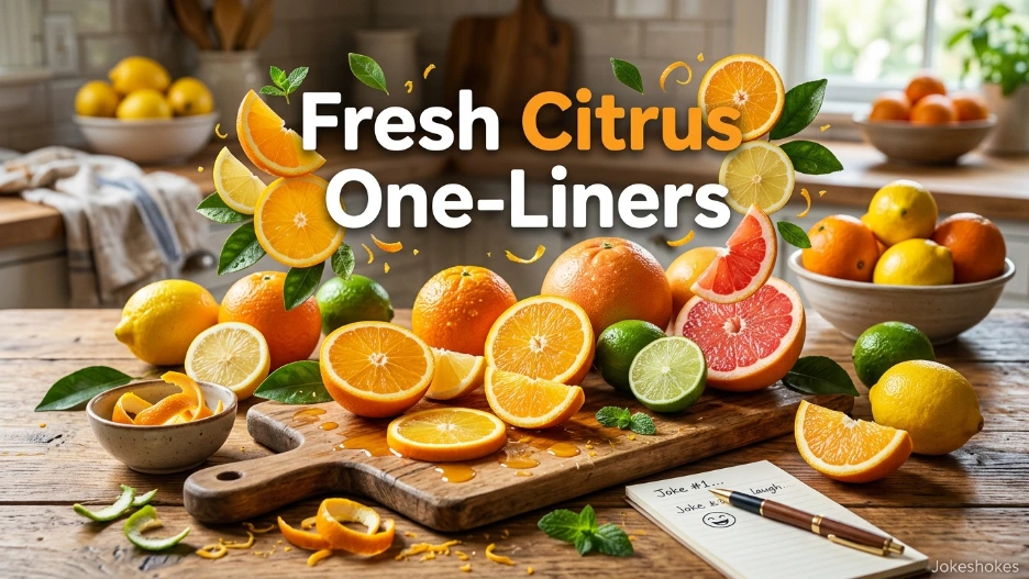 Fresh Citrus Comedy One-Liners
