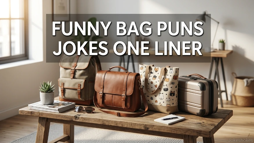 Funny Bag Puns Jokes One Liner