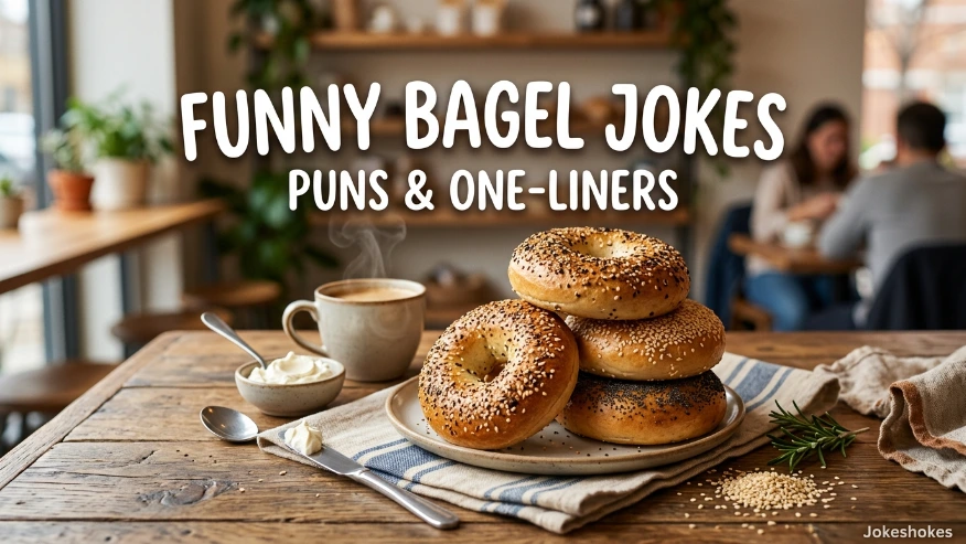 Funny Bagel Jokes Puns One Liner