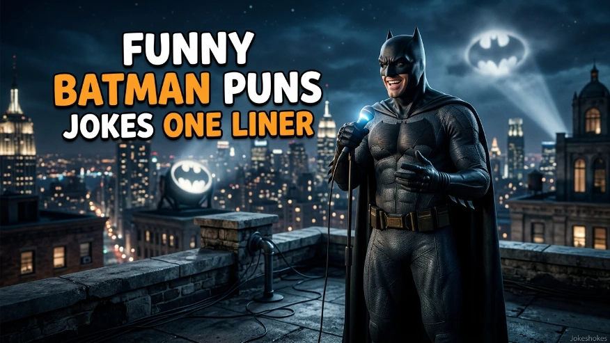 Funny Batman Puns Jokes One Liner
