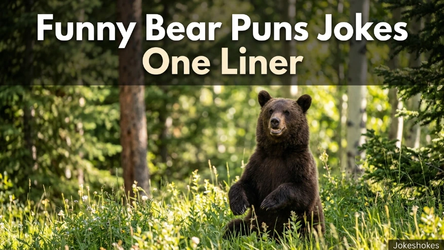Funny Bear Puns Jokes One Liner