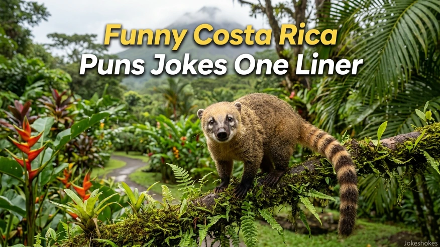 Funny Costa Rica Puns Jokes One Liner