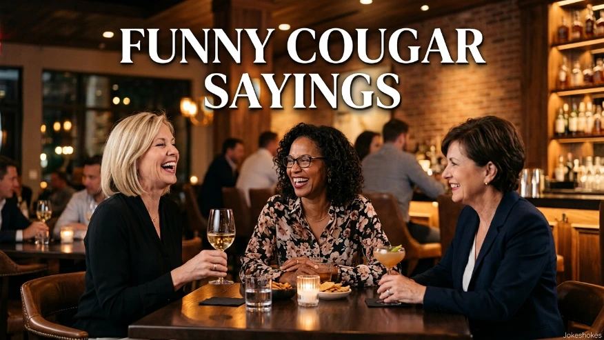 Funny Cougar Sayings
