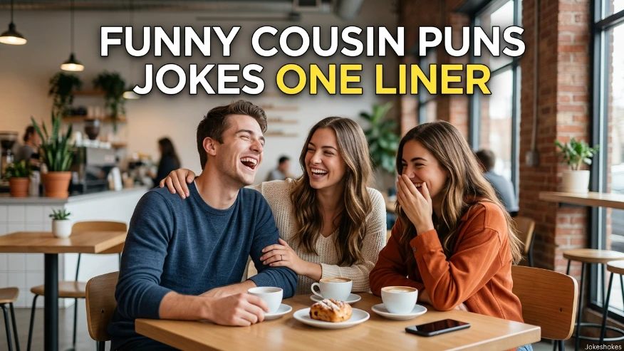 Funny Cousin Puns Jokes One Liner