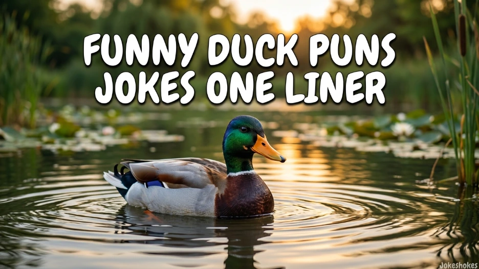 Funny Duck Puns Jokes One Liner