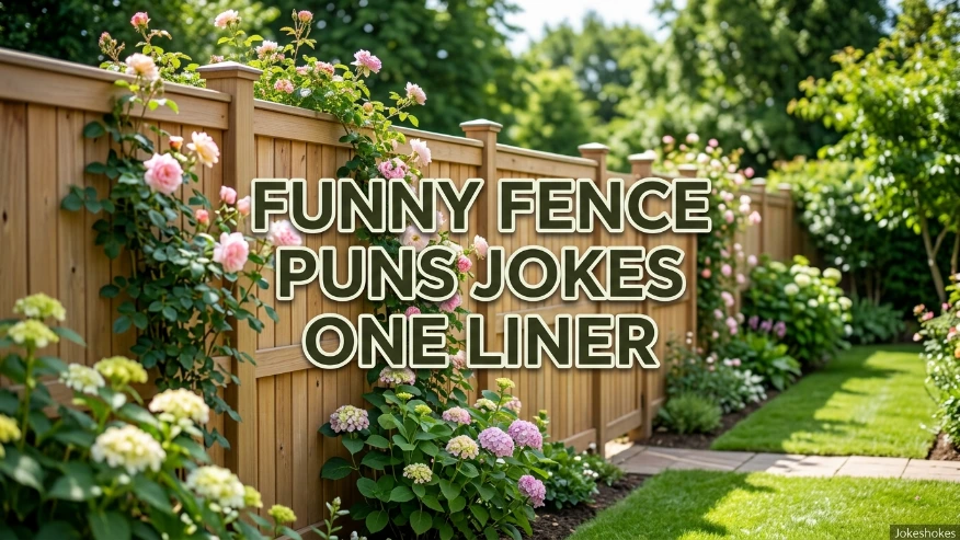 Funny Fence Puns Jokes One Liner