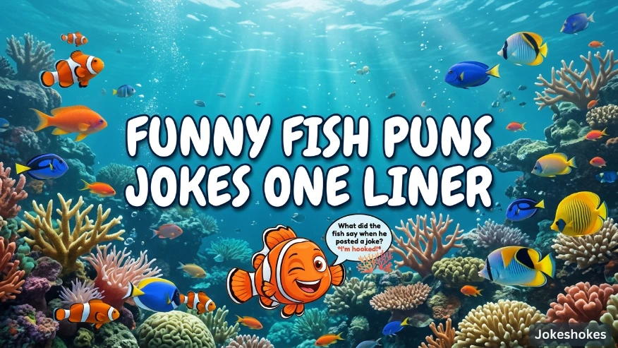 Funny Fish Puns Jokes One Liner