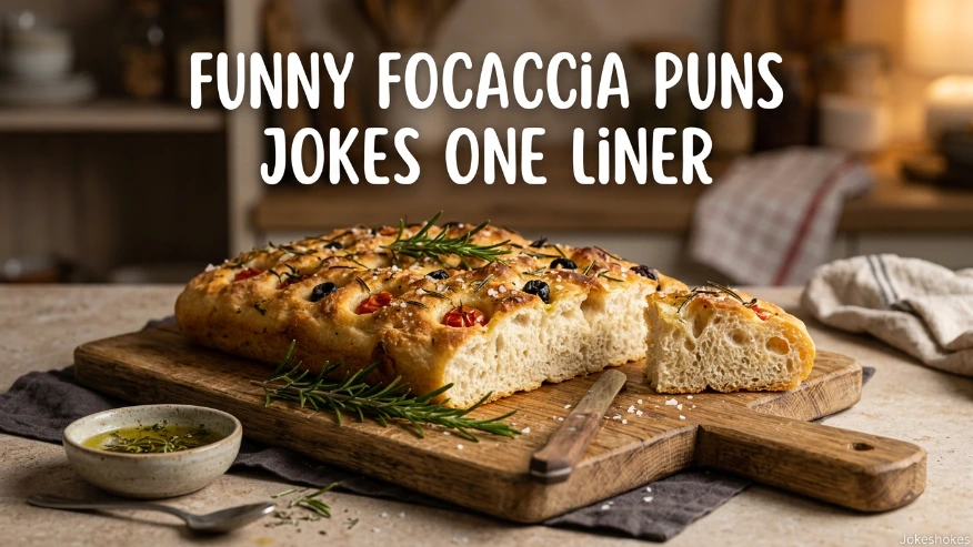 Funny Focaccia Puns Jokes One Liner