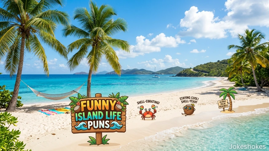 Funny Island Life Puns