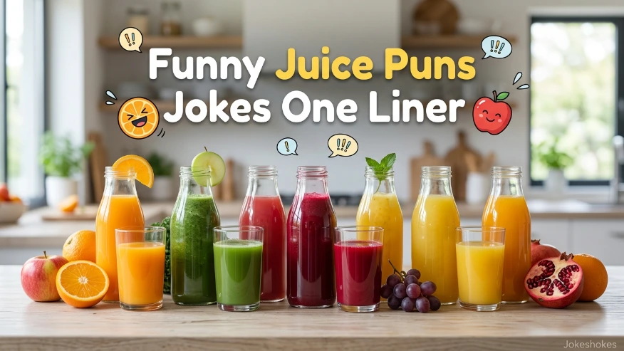 Funny Juice Puns Jokes One Liner
