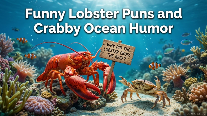 Funny Lobster Puns and Crabby Ocean Humor