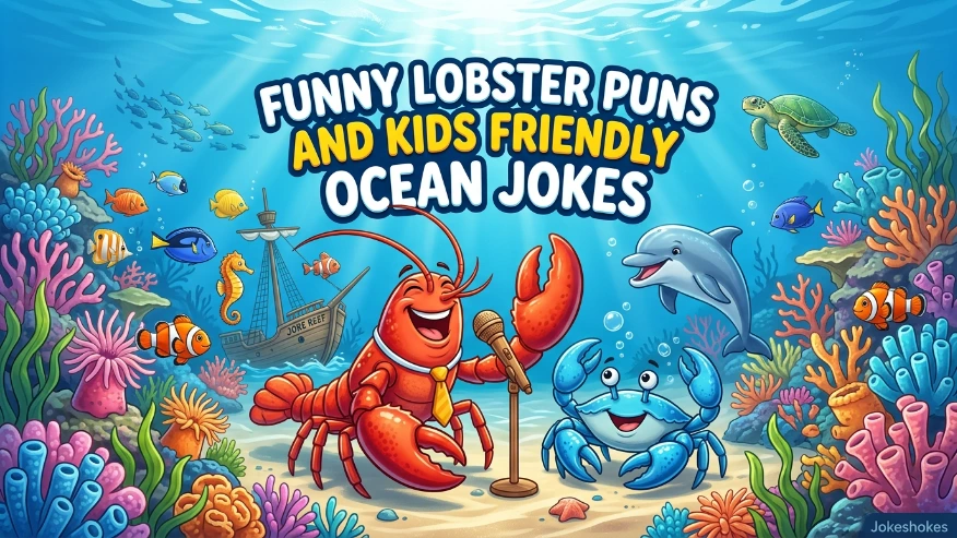 Funny Lobster Puns and Kids Friendly Ocean Jokes