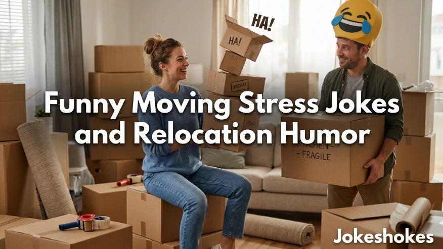 Funny Moving Stress Jokes and Relocation Humor