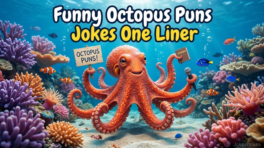 Funny Octopus Puns Jokes One Liner