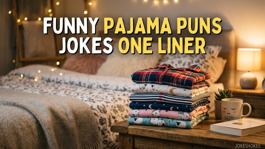 Funny Pajama Puns Jokes One Liner