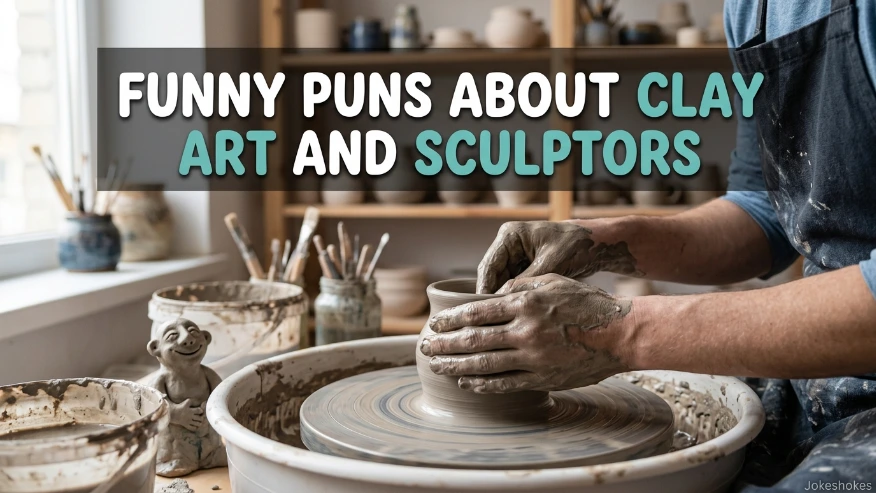 Funny Puns About Clay Art and Sculptors