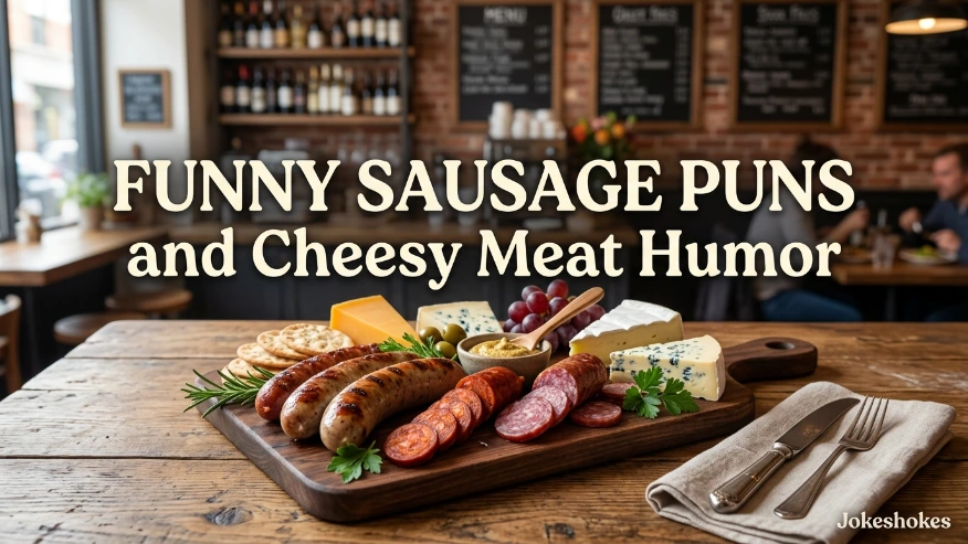 Funny Sausage Puns and Cheesy Meat Humor
