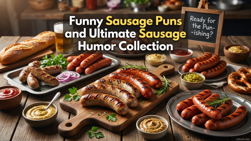 Funny Sausage Puns and Ultimate Sausage Humor Collection