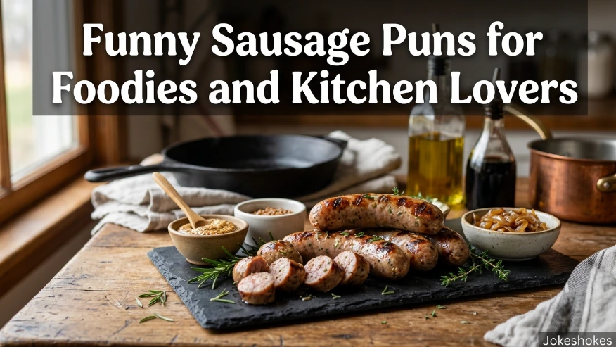 Funny Sausage Puns for Foodies and Kitchen Lovers