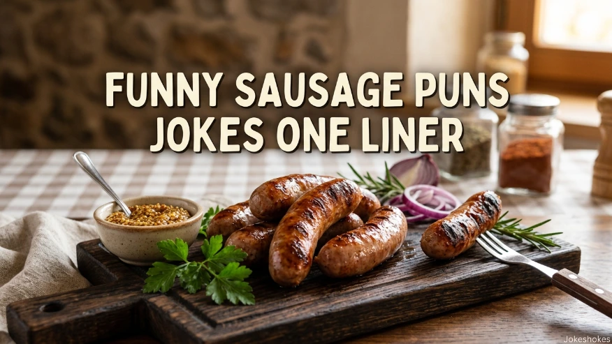 Funny Sausage Puns Jokes One Liner