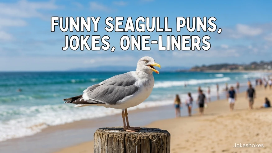 Funny Seagull Puns Jokes One Liner