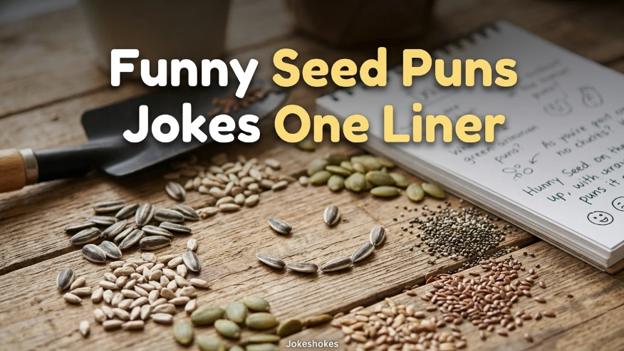 Funny Seed Puns Jokes One Liner