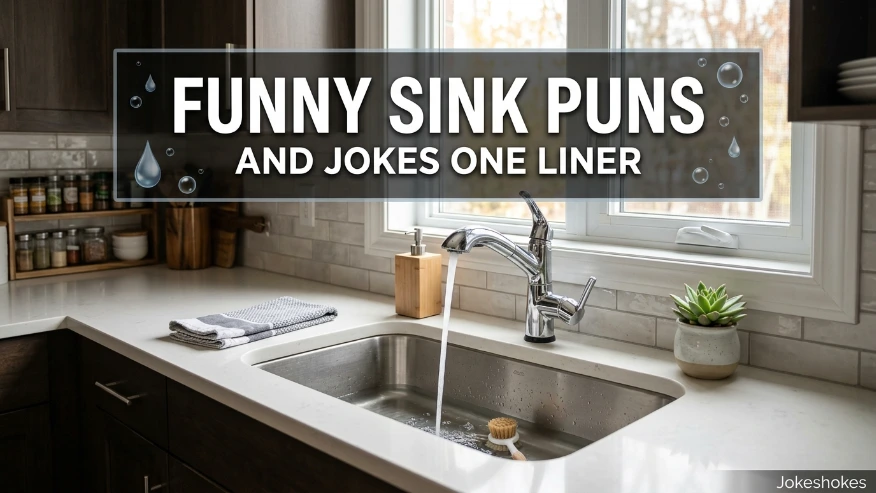 Funny Sink Puns and Jokes One Liner