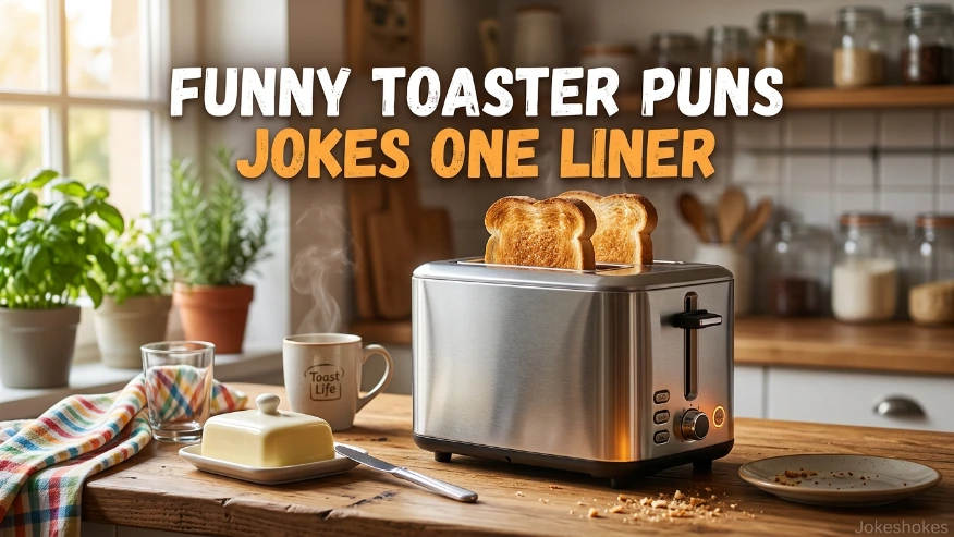 Funny Toaster Puns Jokes One Liner