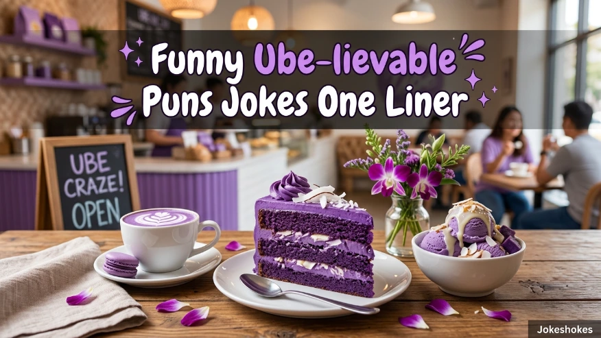 Funny Ube-lievable Puns Jokes One Liner