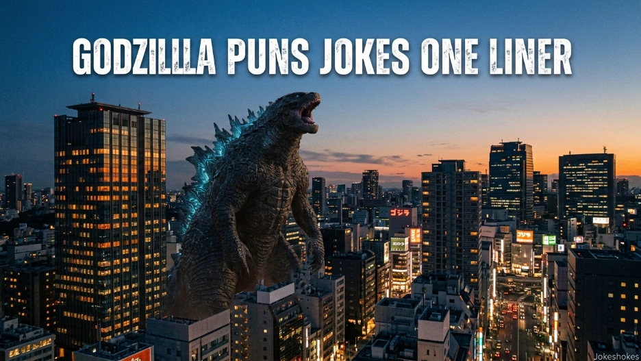Godzilla Puns Jokes One Liner