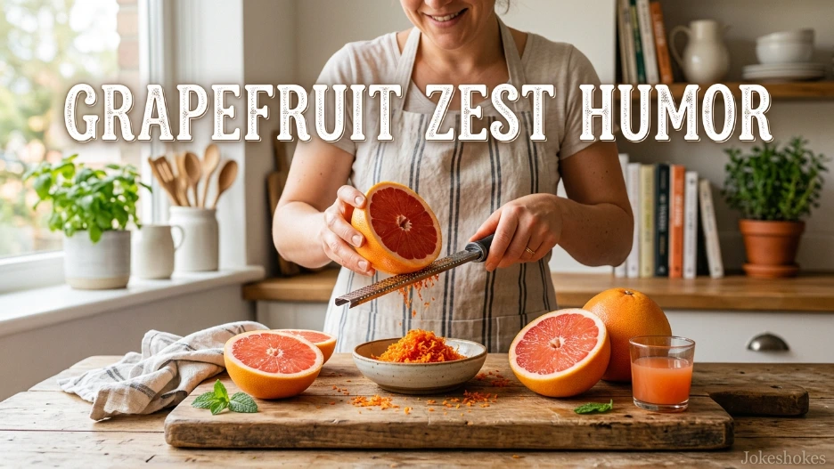 Grapefruit Zest Humor