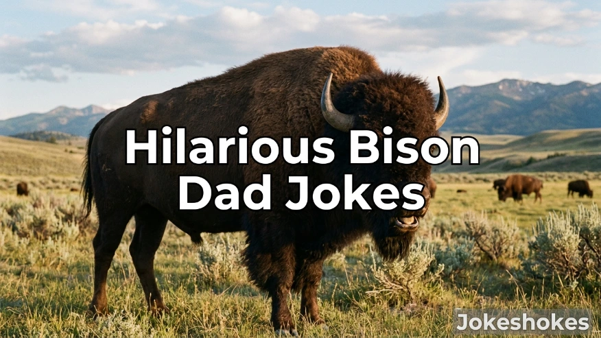 Hilarious Bison Dad Jokes