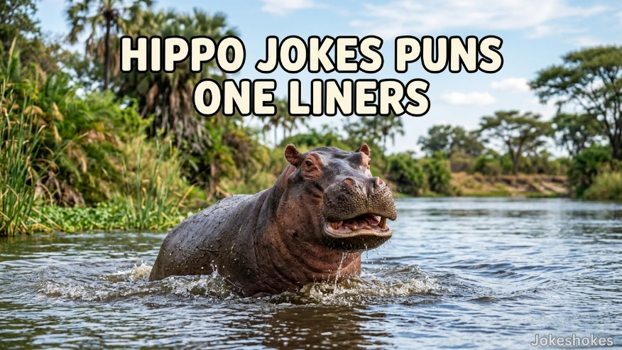 Hippo Jokes Puns One Liner