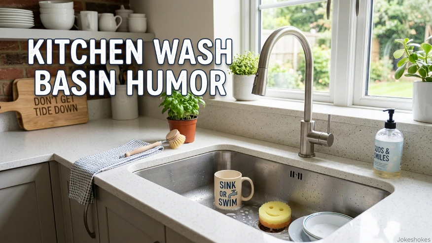 Kitchen Wash Basin Humor