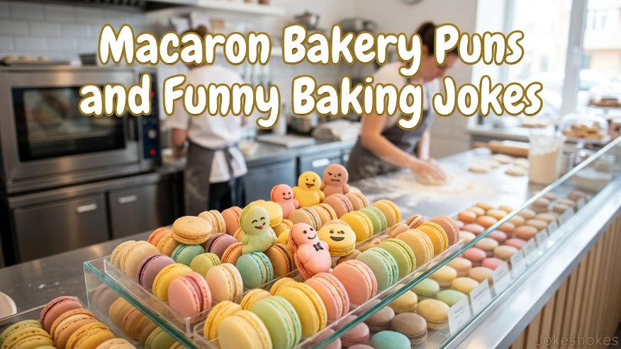Macaron Bakery Puns and Funny Baking Jokes