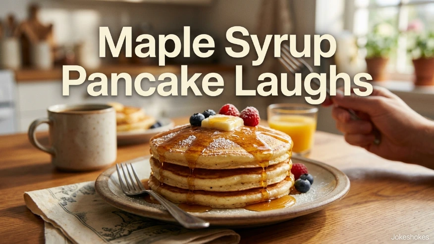 Maple Syrup Pancake Laughs