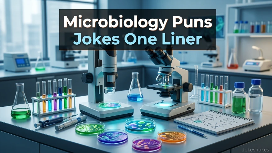 Microbiology Puns Jokes One Liner