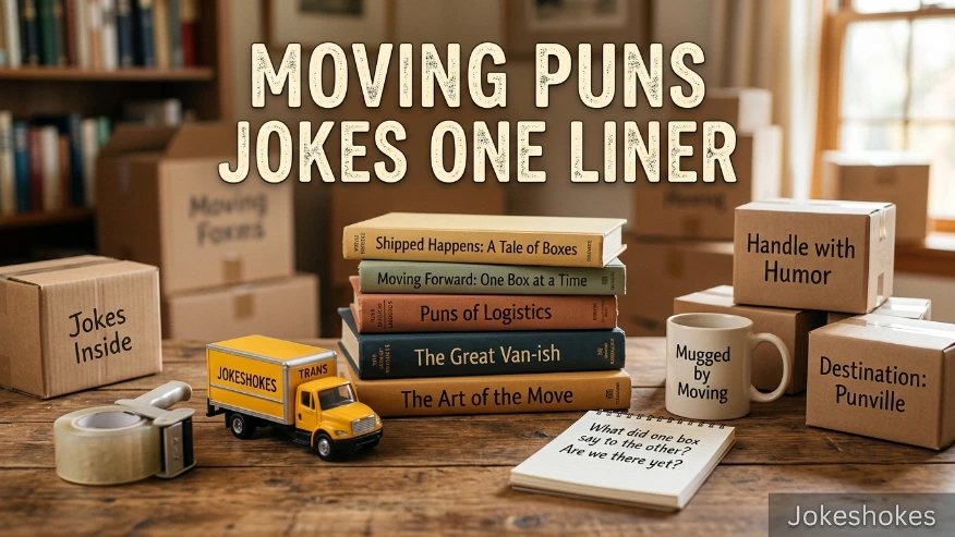 Moving Puns Jokes One Liner