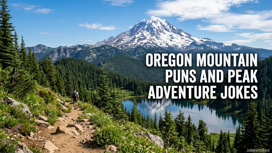 Oregon Mountain Puns and Peak Adventure Jokes