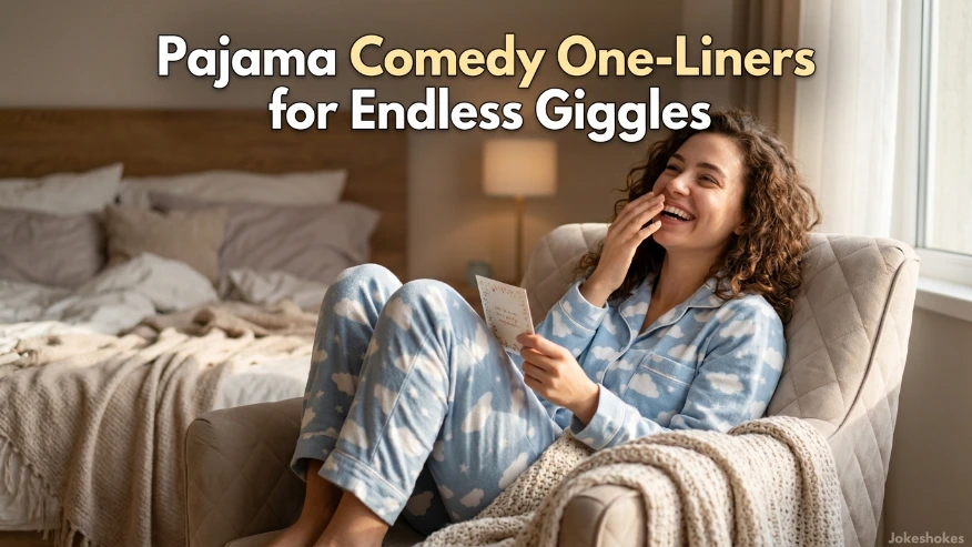 Pajama Comedy One-Liners for Endless Giggles