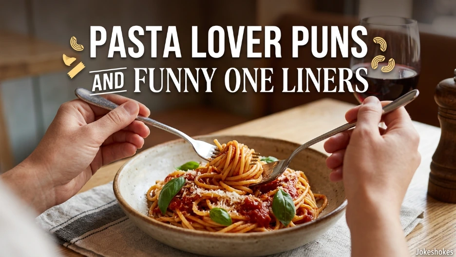 Pasta Lover Puns and Funny One Liners