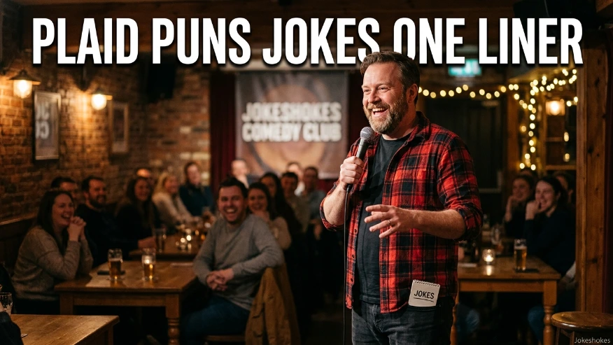 Plaid Puns Jokes One Liner