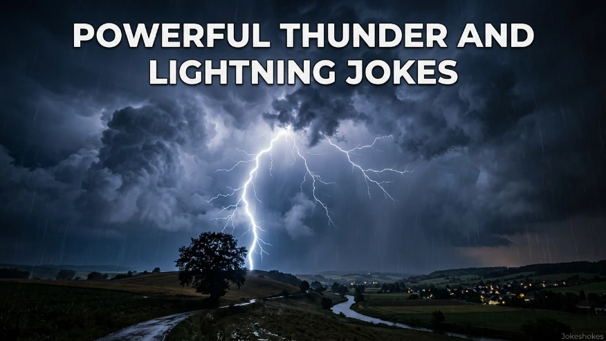 Powerful Thunder and Lightning Jokes