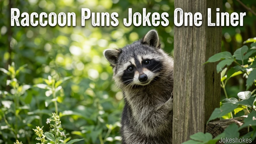 Raccoon Puns Jokes One Liner
