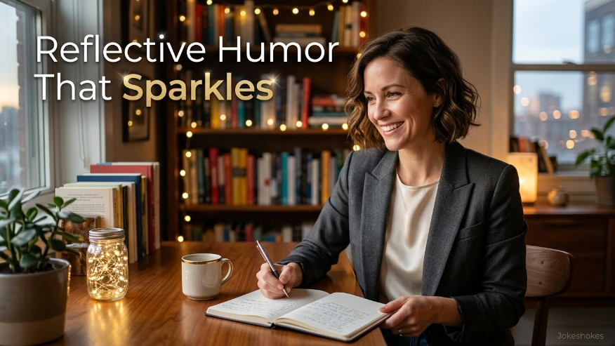 Reflective Humor That Sparkles